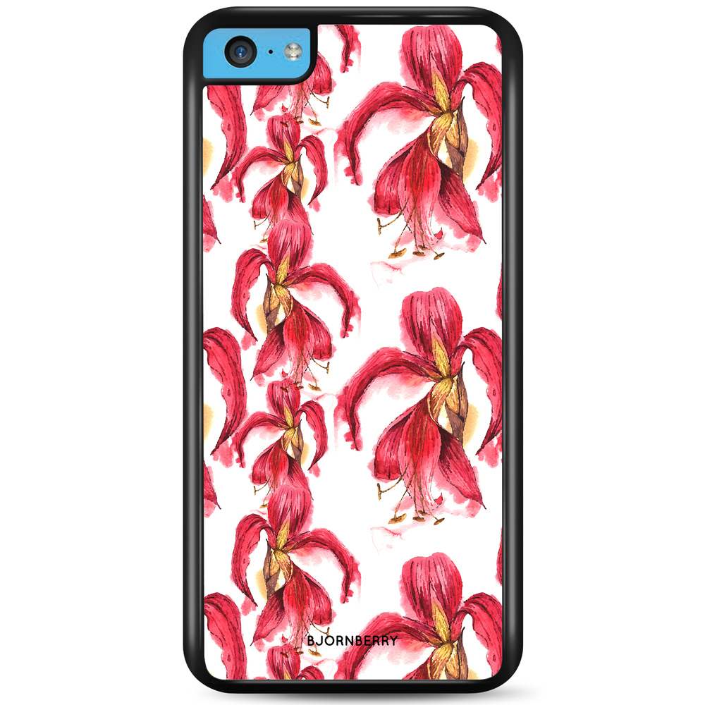 iPhone 5C Case - Exotic Flowers