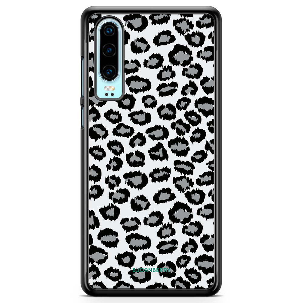 Huawei P30 Case - Gray Leopard
