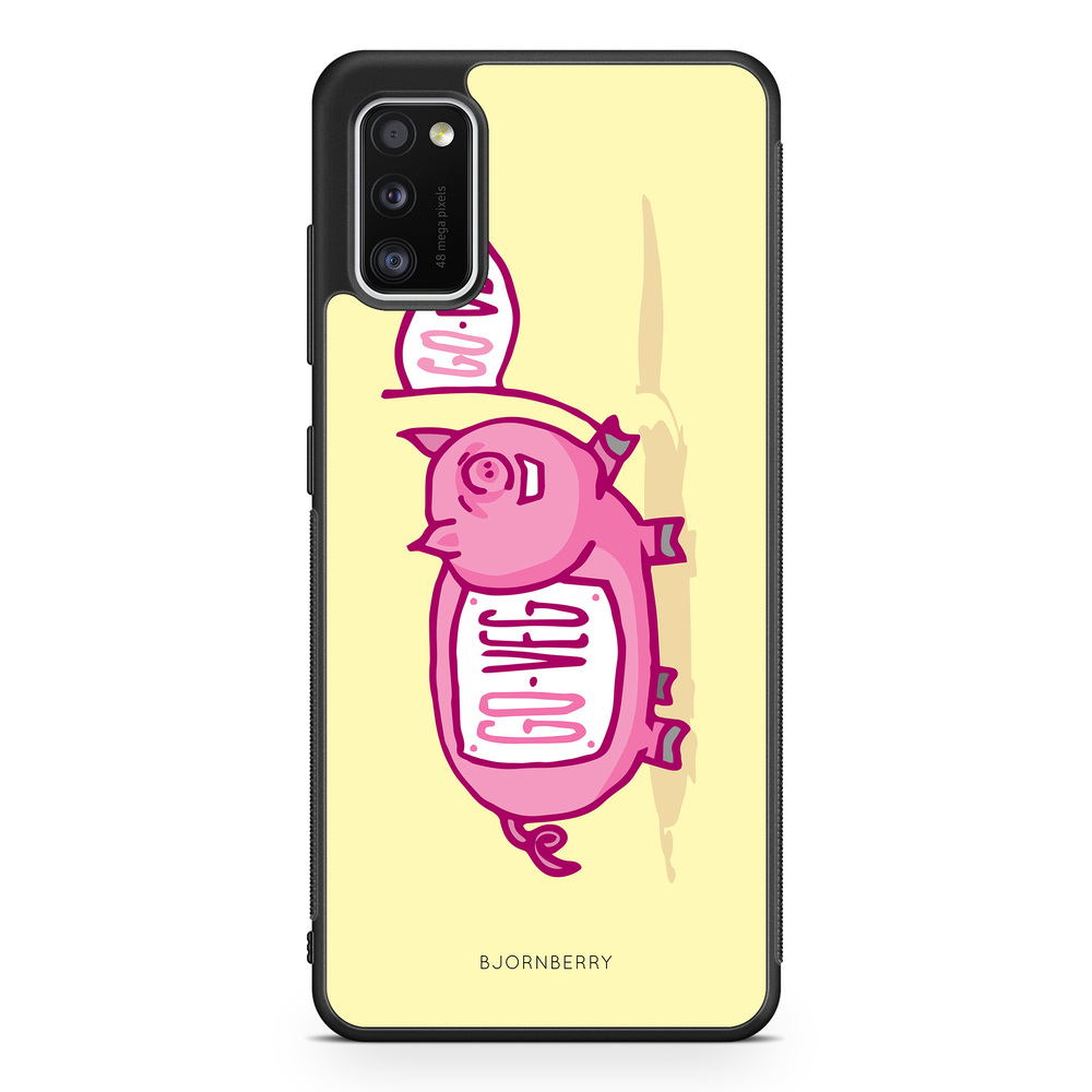 Samsung Galaxy A41 Case - Pink Pig