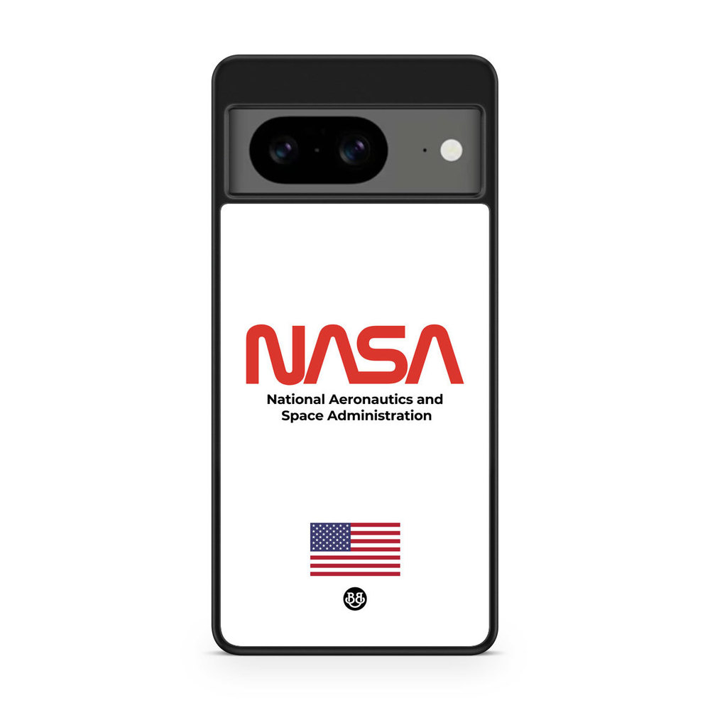 Google Pixel 8 Case - NASA Worm White