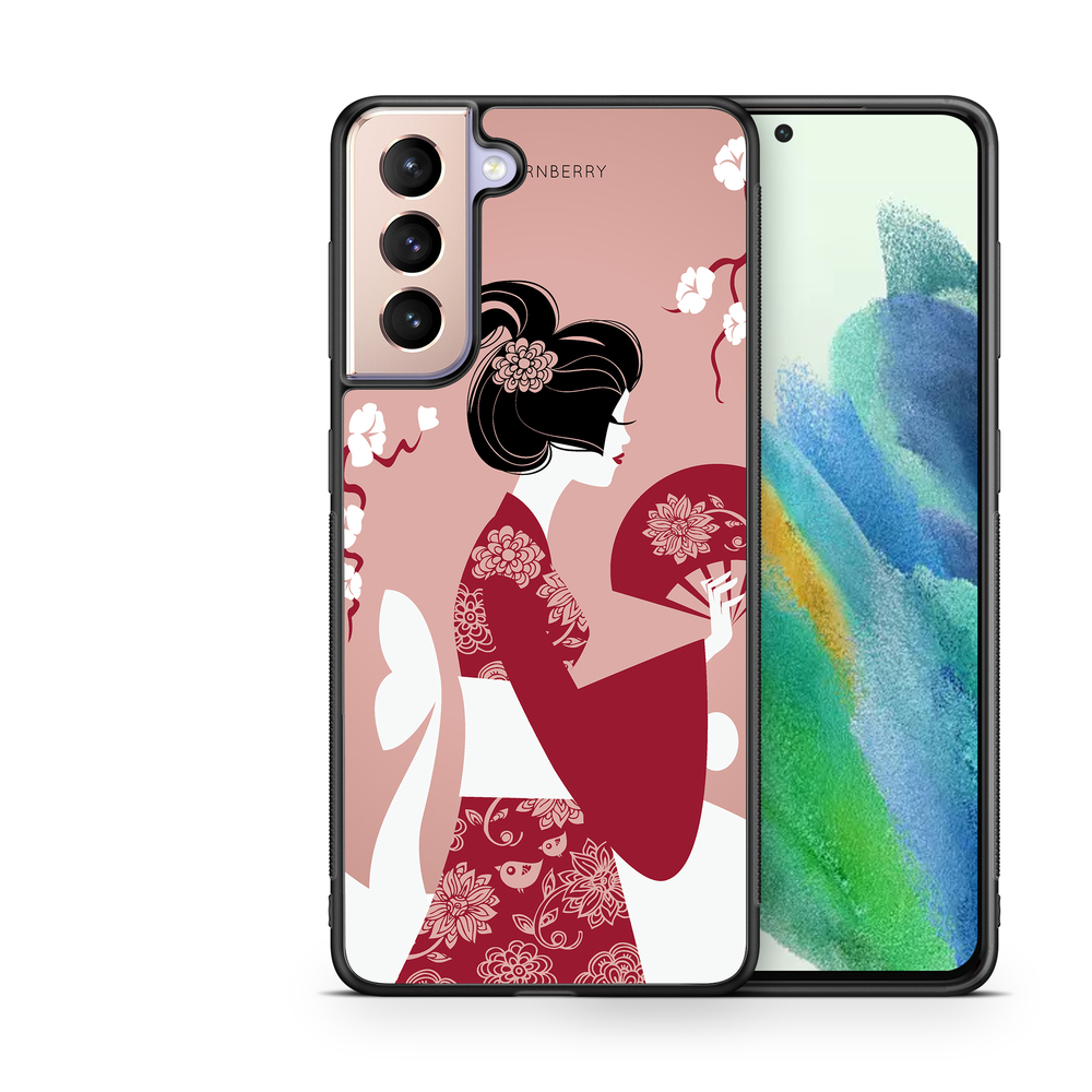 Samsung Galaxy S21 FE 5G Case - Japan Woman