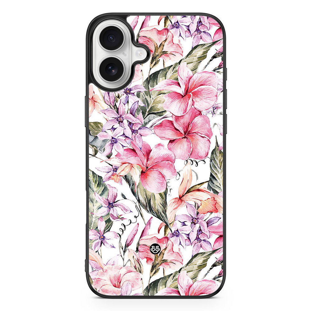 iPhone 16 Plus Case - Watercolor Flowers