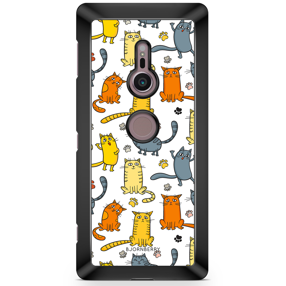 Sony Xperia XZ2 Case  - Cat Pattern
