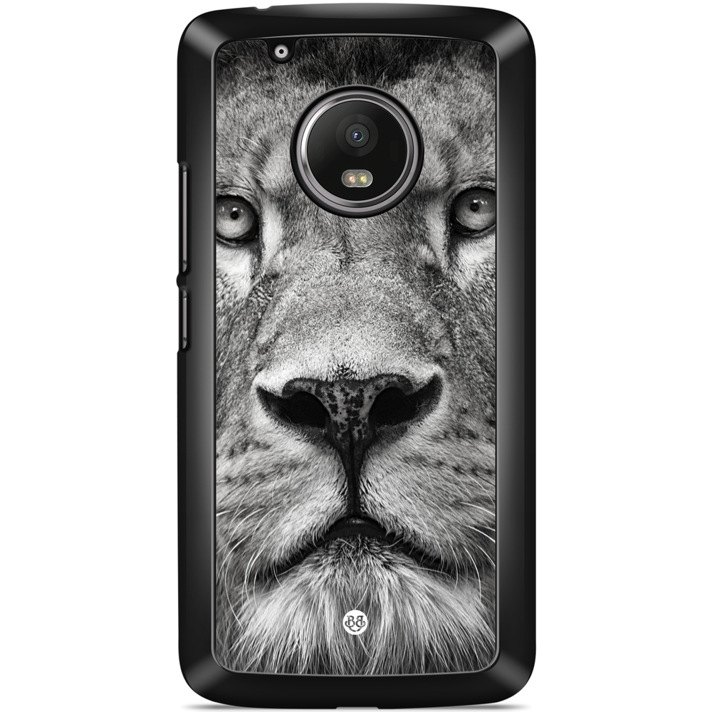 Moto G5 Plus Case - Lion Profile