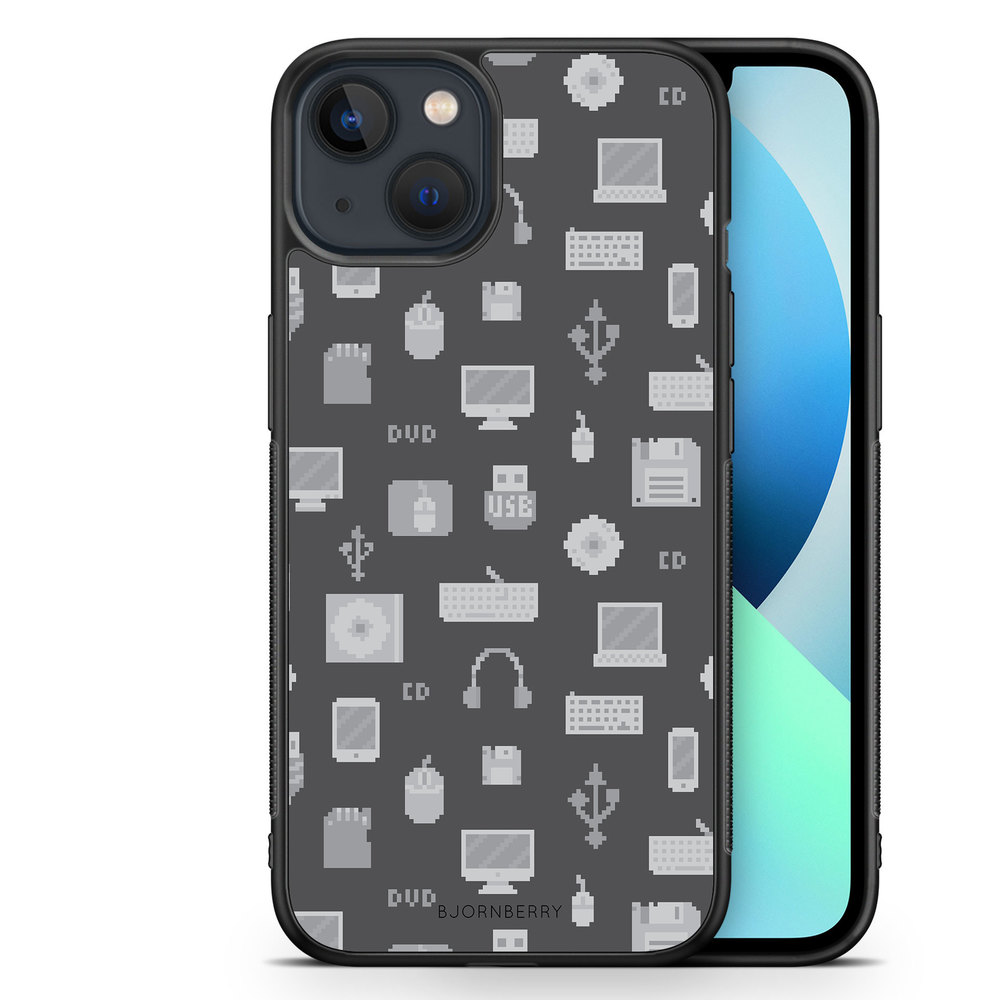iPhone 13 Mini Case - Pixel Art Computer
