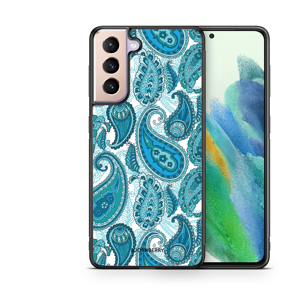 Samsung Galaxy S21 FE 5G Case - Blue Paisley