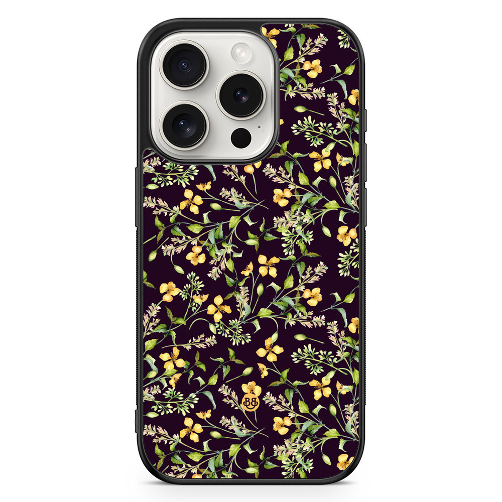 iPhone 15 Pro Case - WILD AUTUMN - Frosted Flora