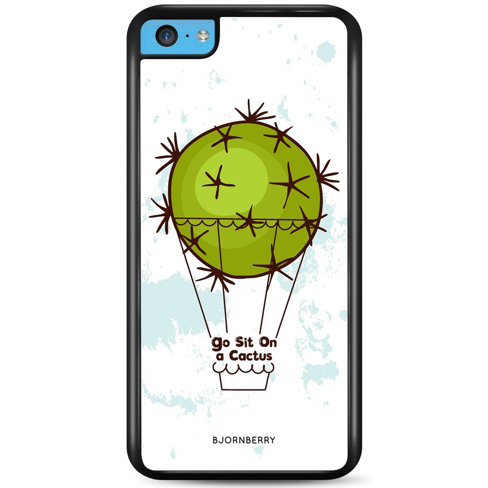 iPhone 5C Case - Go sit on a cactus