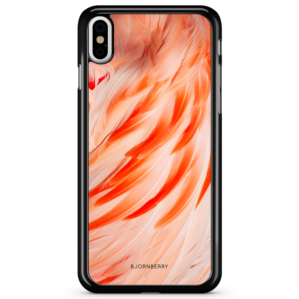 iPhone X / XS Case - Flamingo Feathers