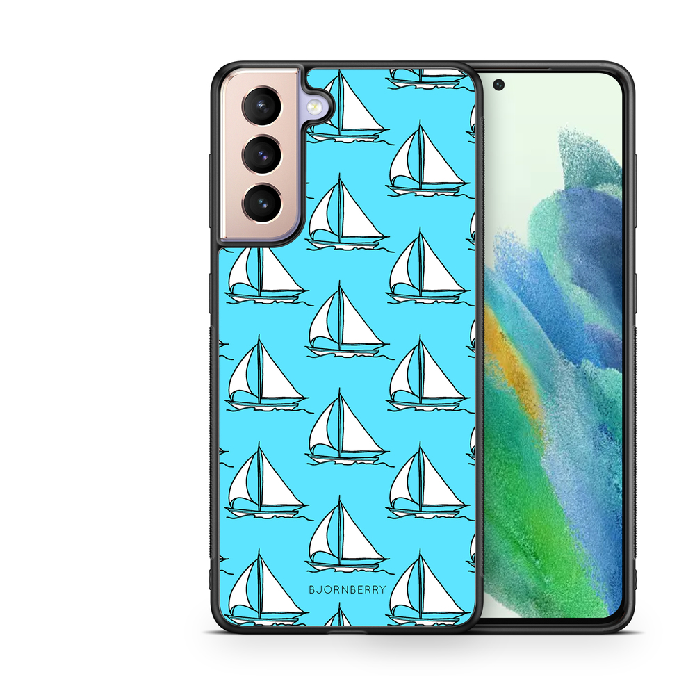 Samsung Galaxy S21 FE 5G Case - Sailboat Pattern