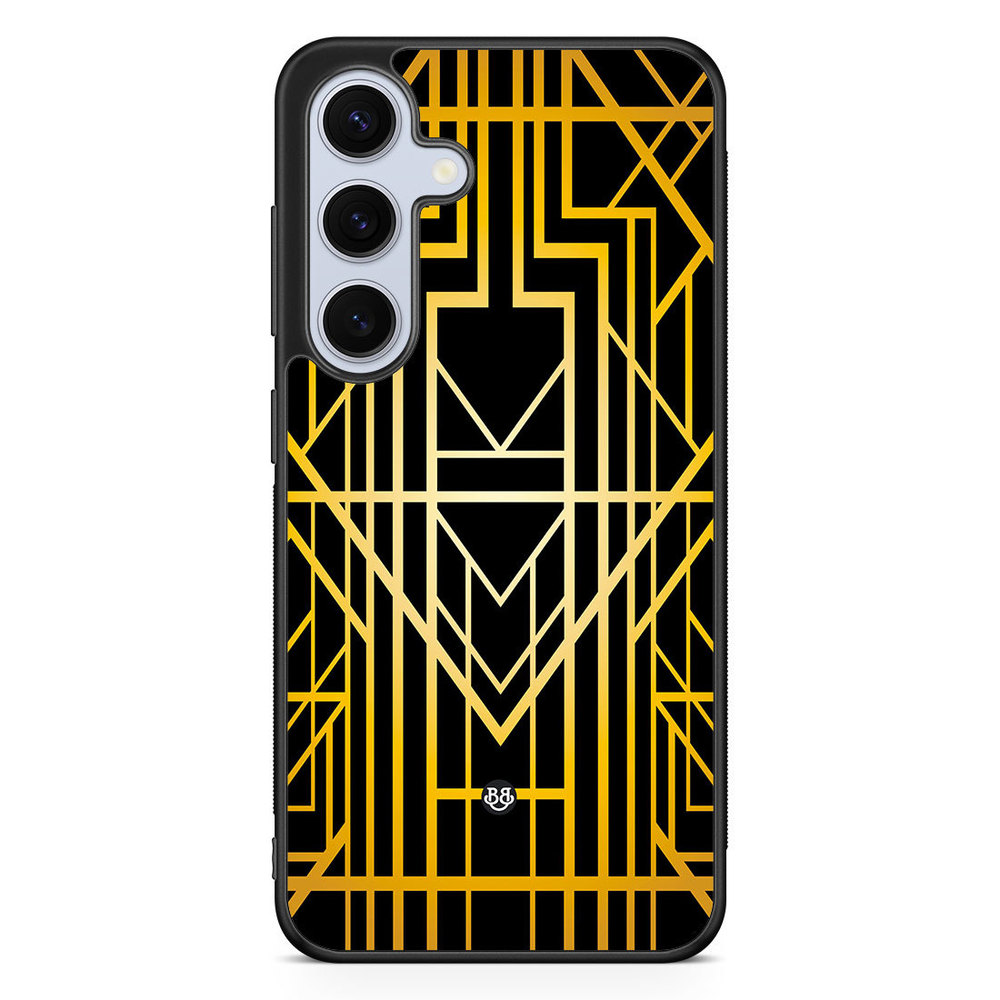 Samsung Galaxy S24 FE Case - Golden pattern