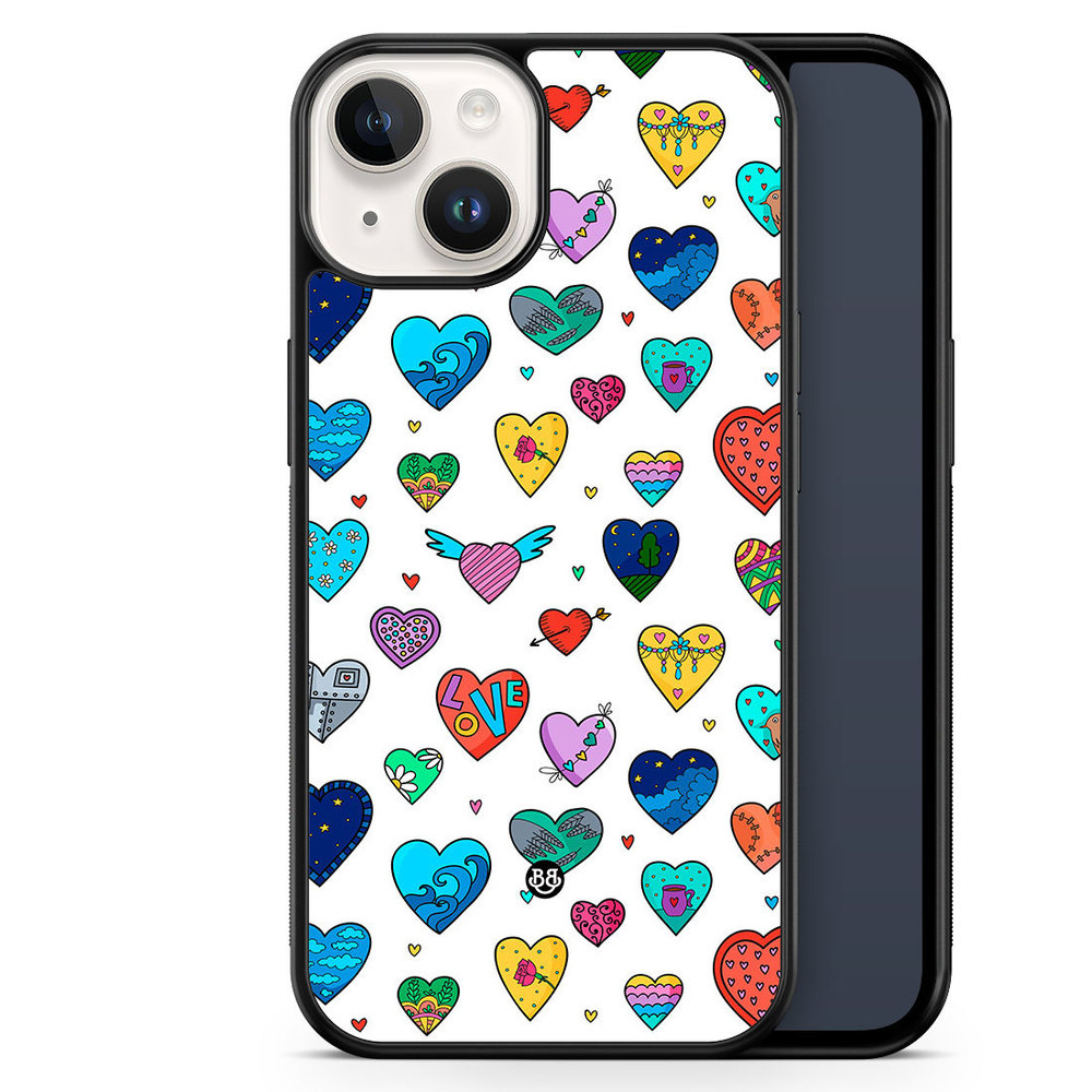 iPhone 14 Case - Hearts