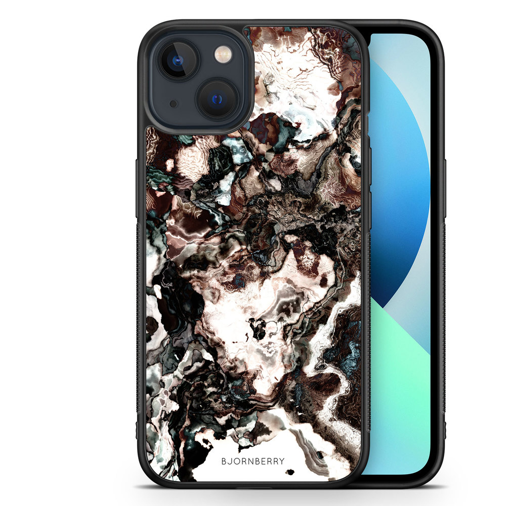 iPhone 13 Mini Case - Marble Brown