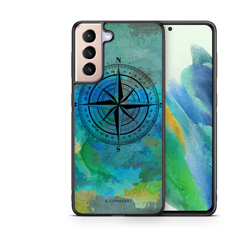 Samsung Galaxy S21 FE 5G Case - Compass Background