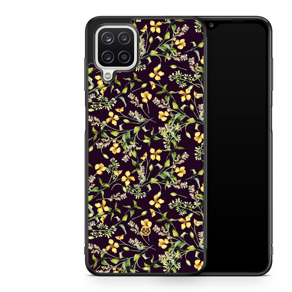 Samsung Galaxy A12 Case - WILD AUTUMN - Frosted Flora