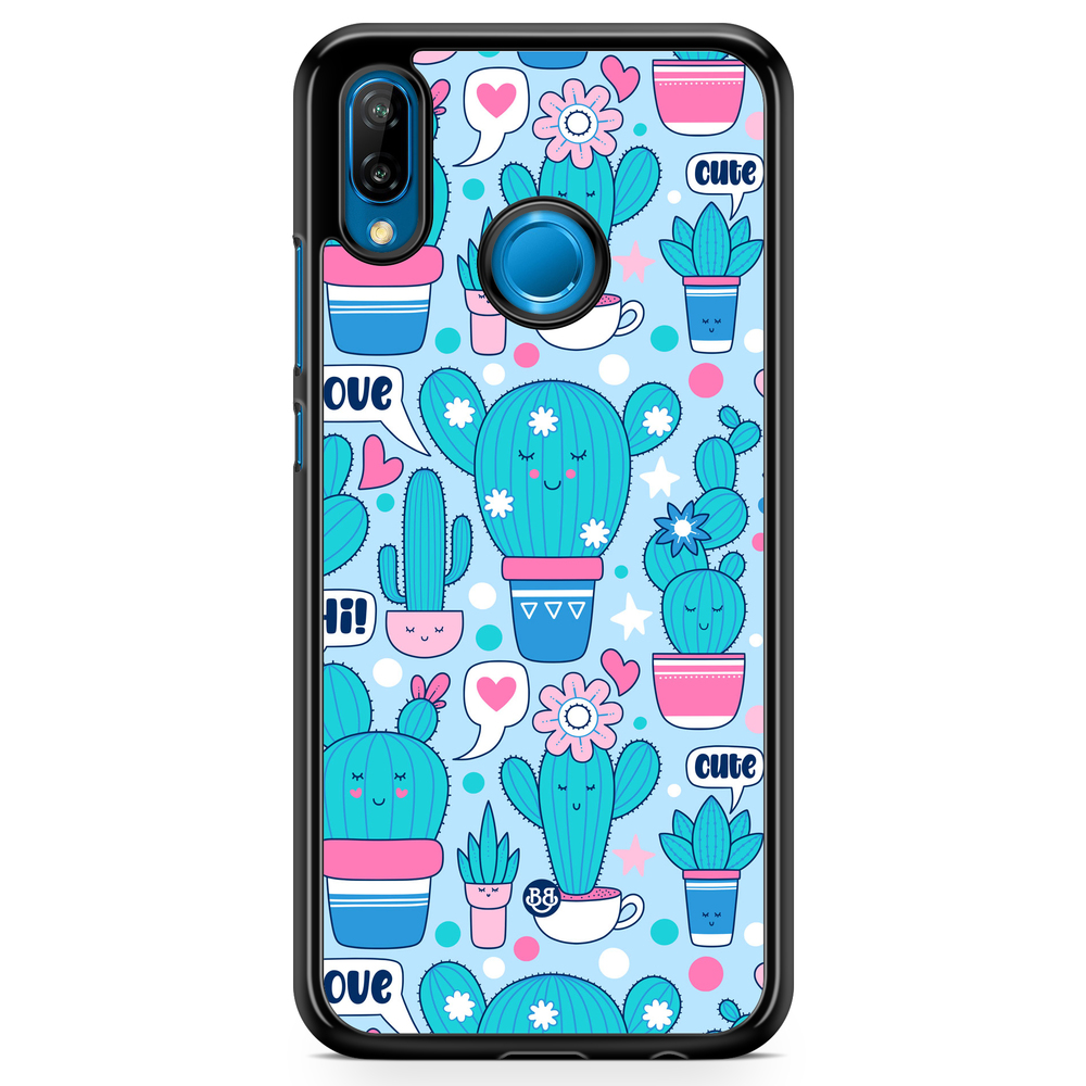 Huawei P20 Lite Skal - Söta Kaktusar