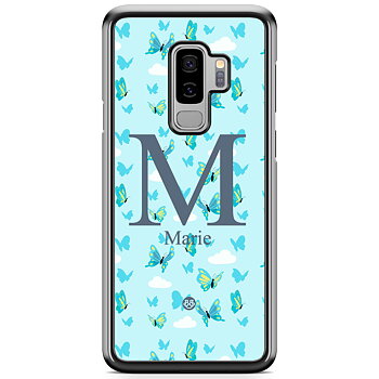 Samsung Galaxy S9+ Case Custom - AWAKEN - Butterfly Blue