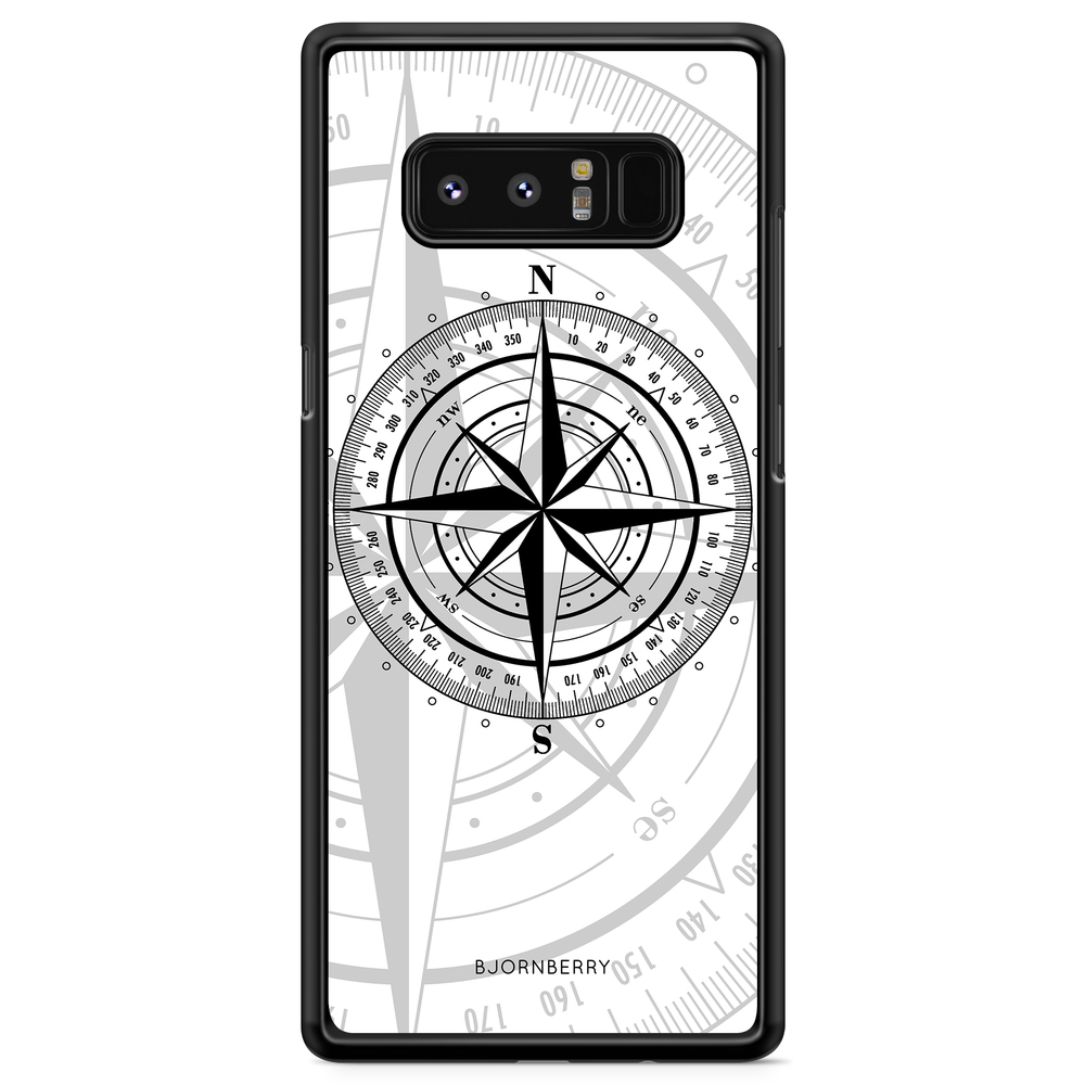 Samsung Galaxy Note 8 Case - Compass White