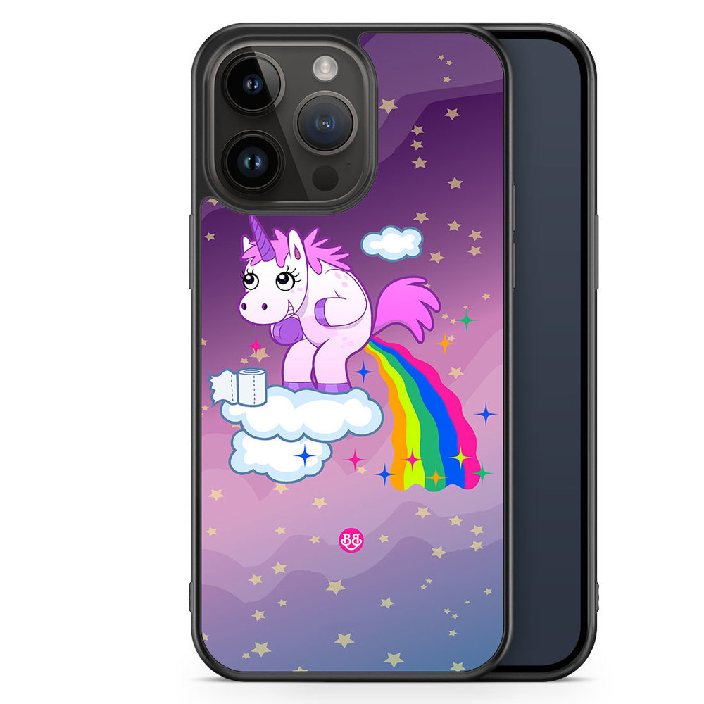 iPhone 14 Pro Max Case - Pooping Unicorn