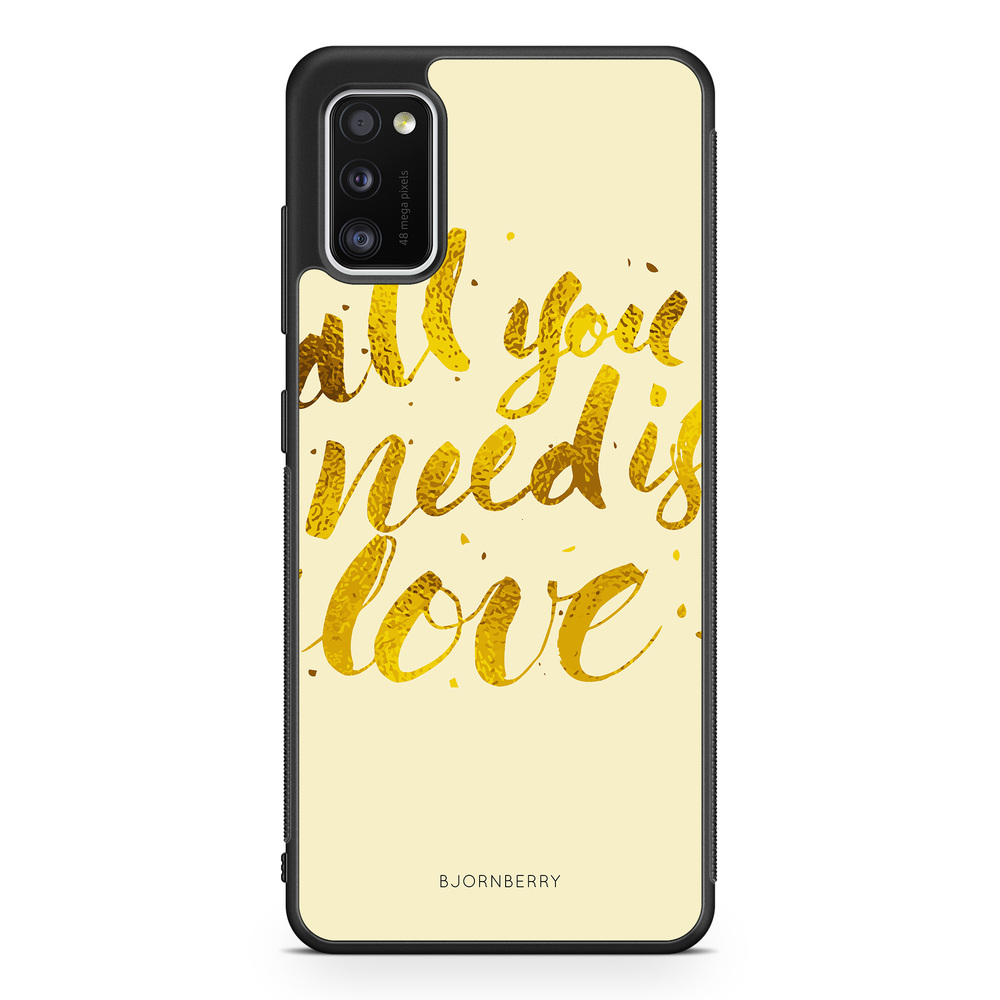 Samsung Galaxy A41 Case - All You Need is Love