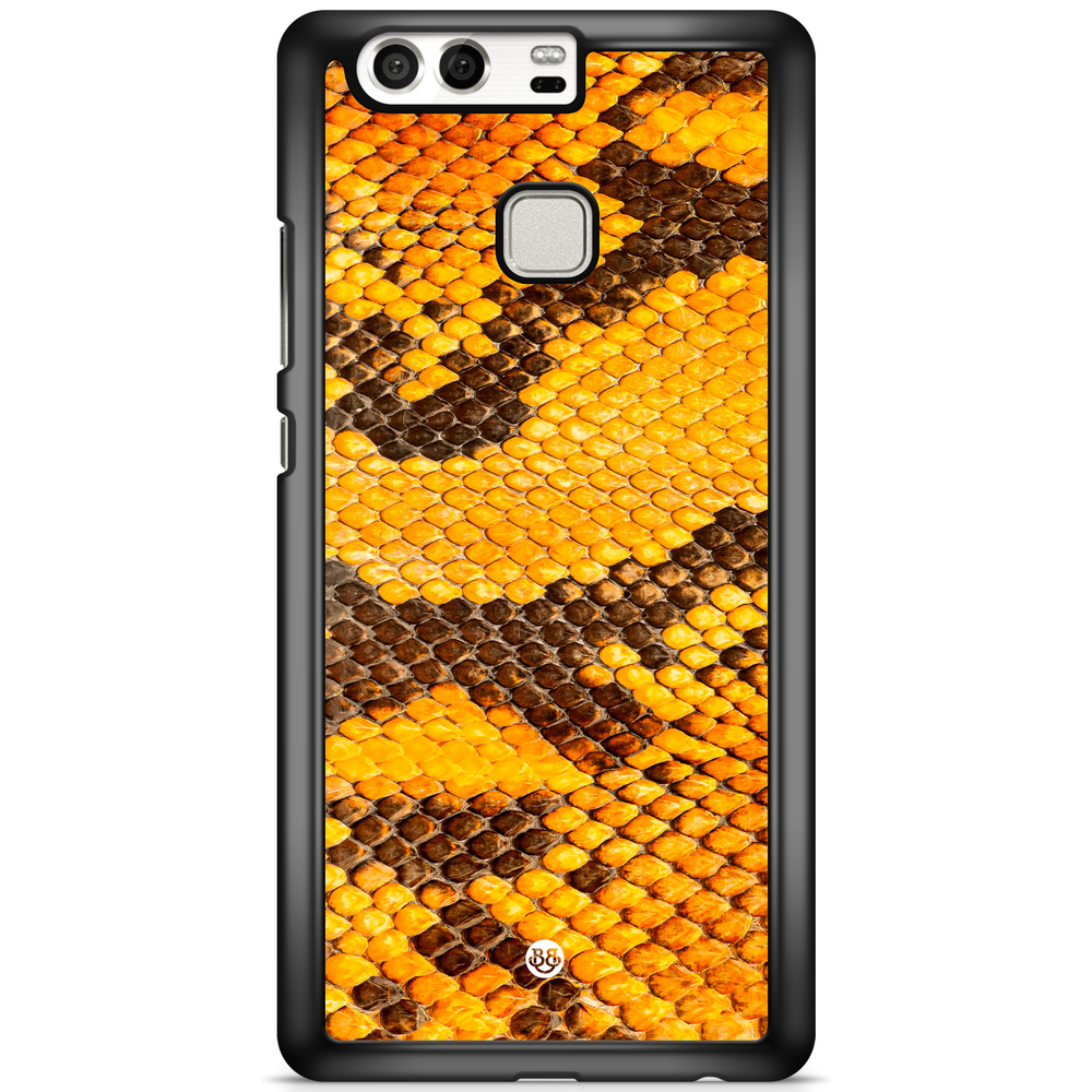Huawei P9 Case - Yellow Snake