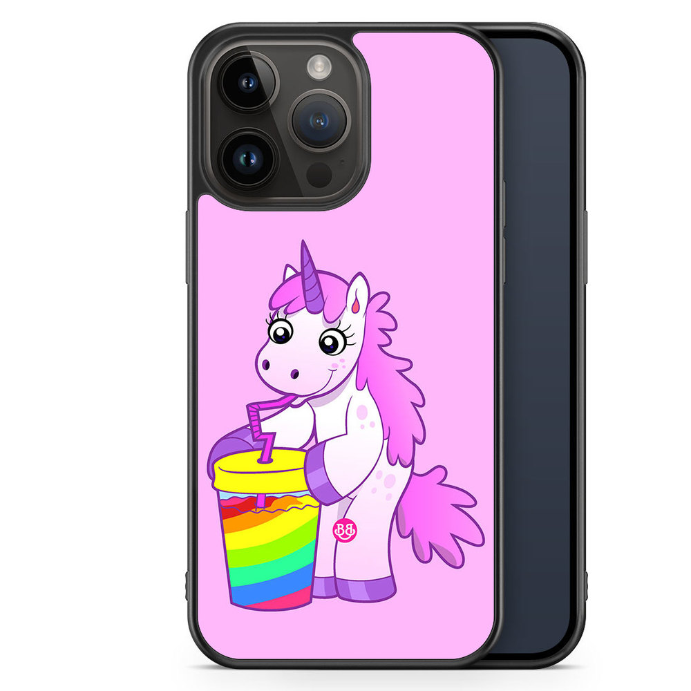 iPhone 14 Pro Max Case - Drinking Unicorn