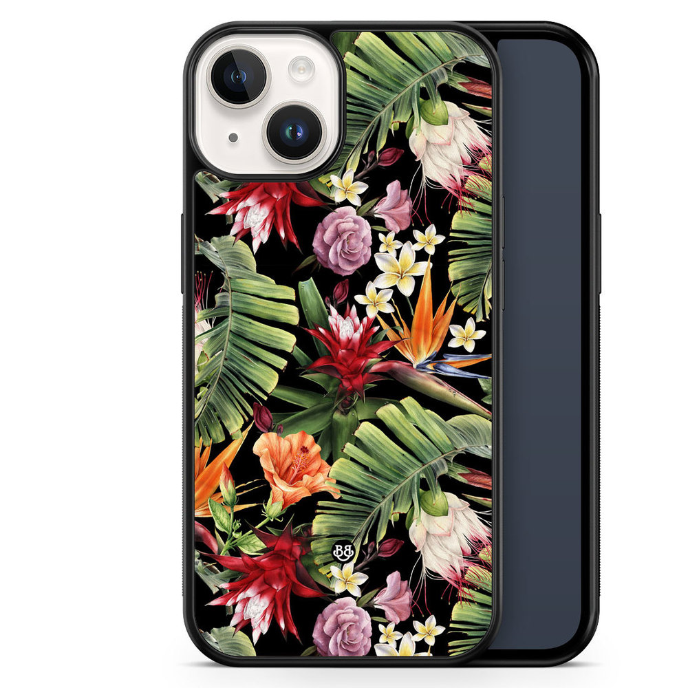 iPhone 14 Skal - Tropical Floral | Mobilskal & Mobilfodral BJORNBERRY