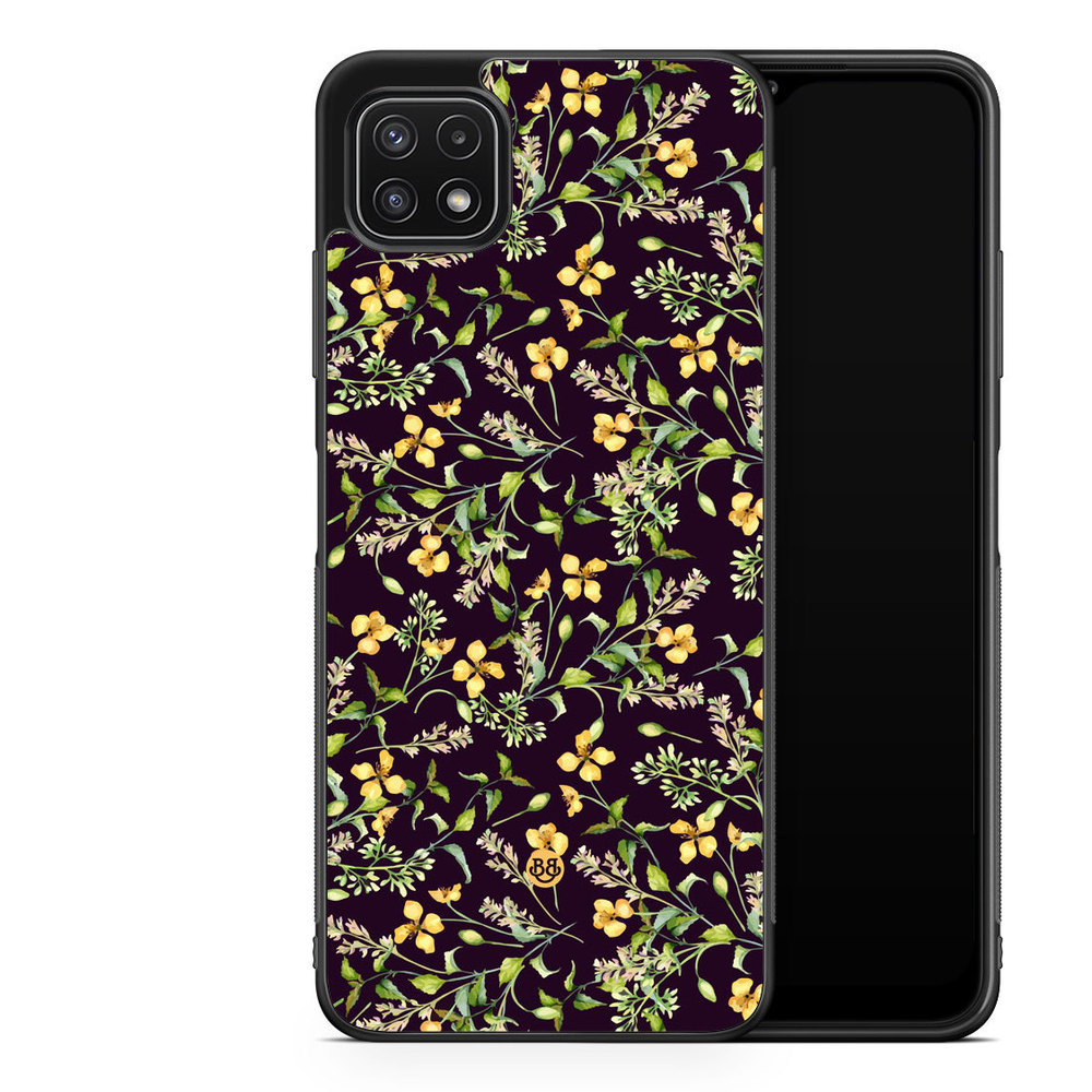 Samsung Galaxy A22 5G Case - WILD AUTUMN - Frosted Flora