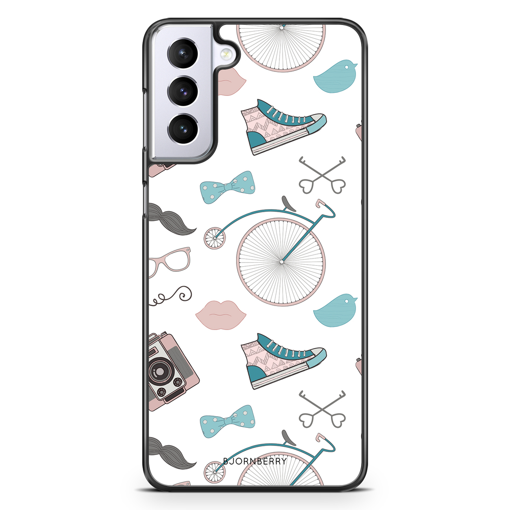 Samsung Galaxy S21 Plus Case - Hipster Pattern