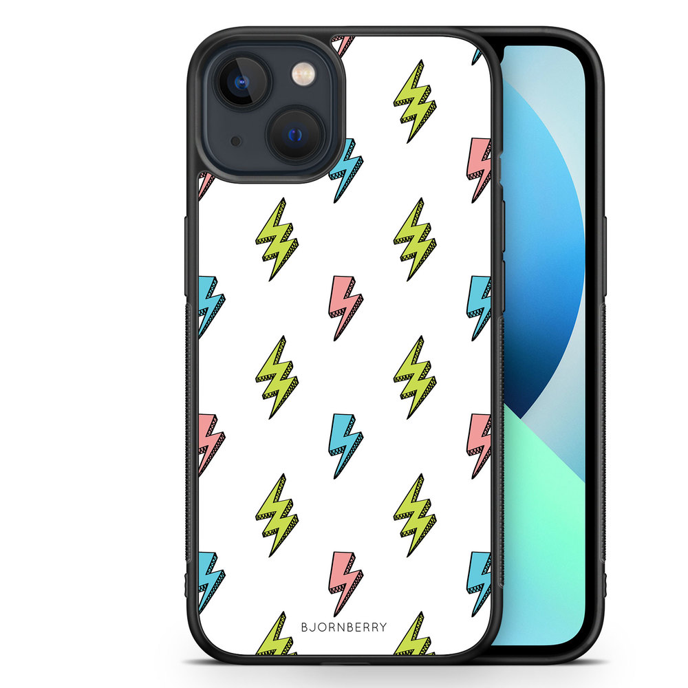 iPhone 13 Mini Case - Lightning Bolts