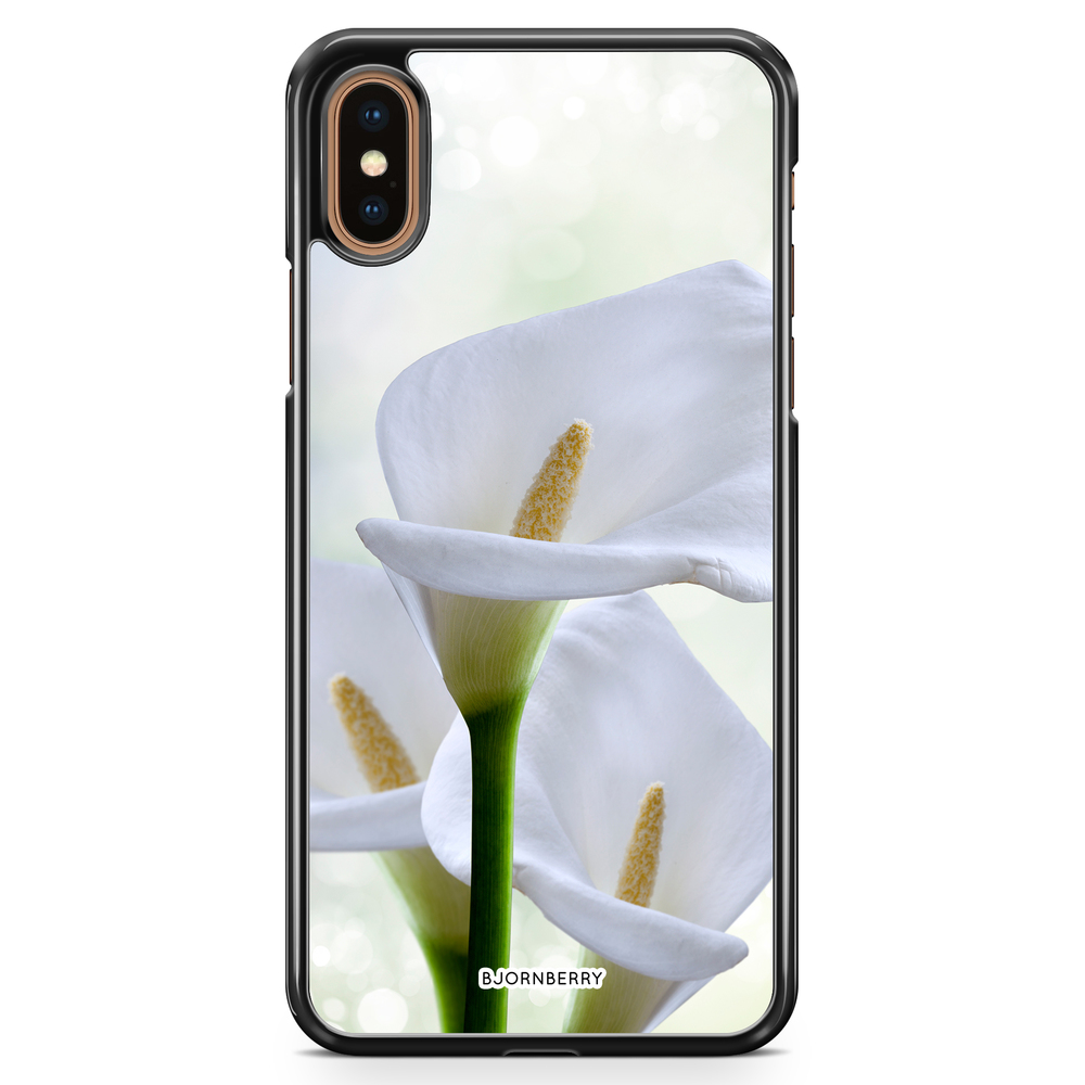 iPhone XS Max Case - White flower