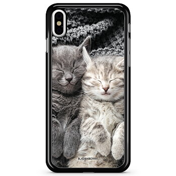 iPhone X / XS Skal - Vilande Katter