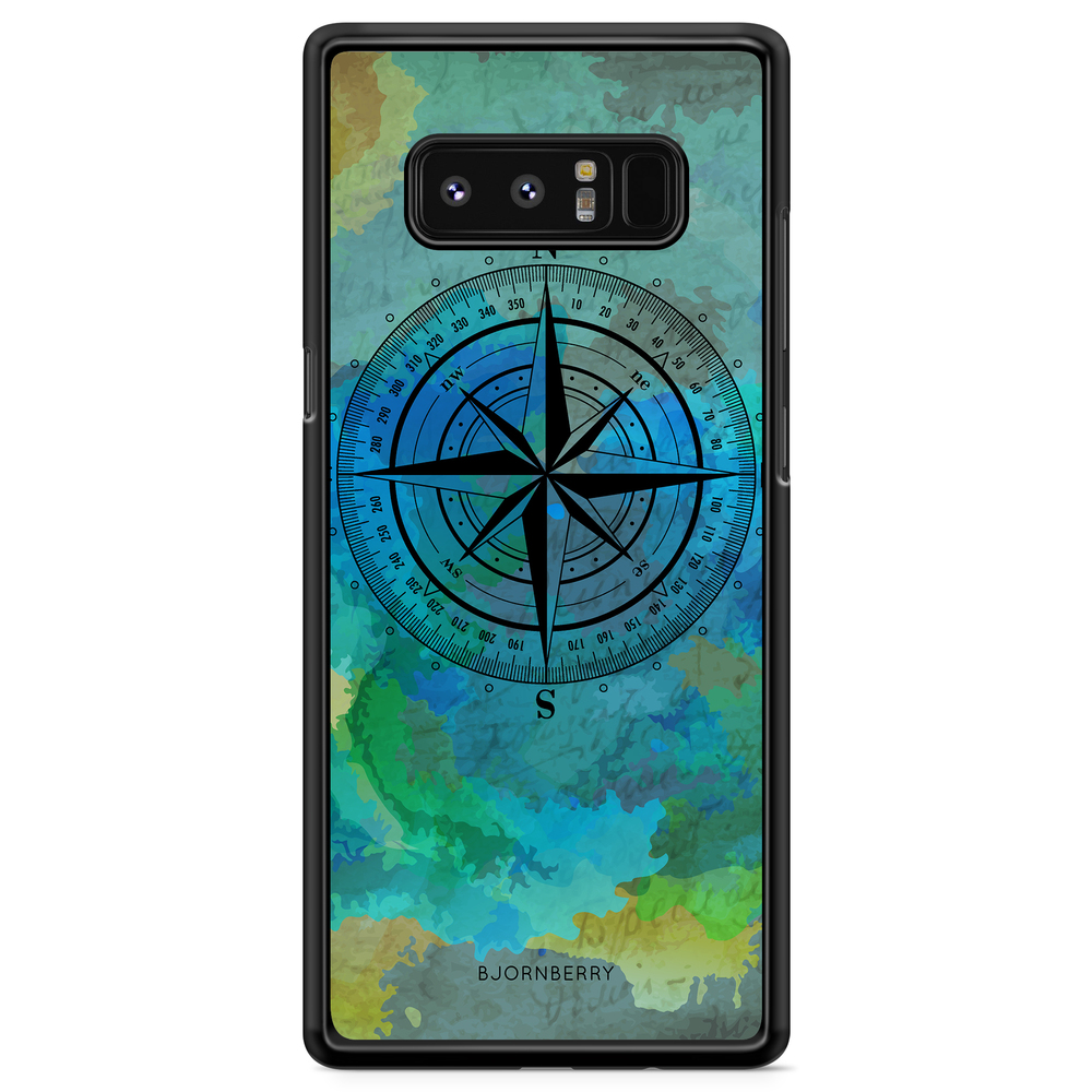 Samsung Galaxy Note 8 Case - Compass Background