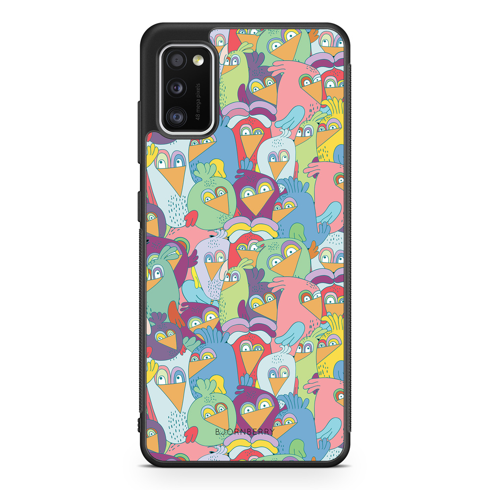 Samsung Galaxy A41 Case - Cartoon Birds
