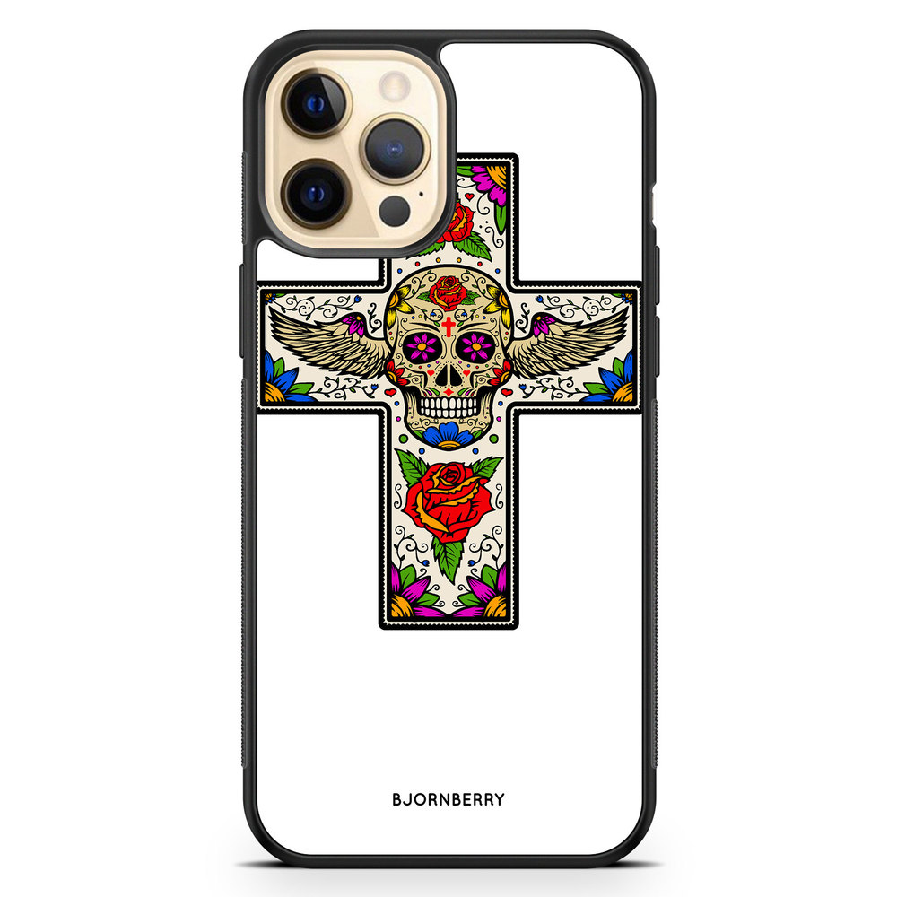 iPhone 12 Pro Max Case - Skull Cross