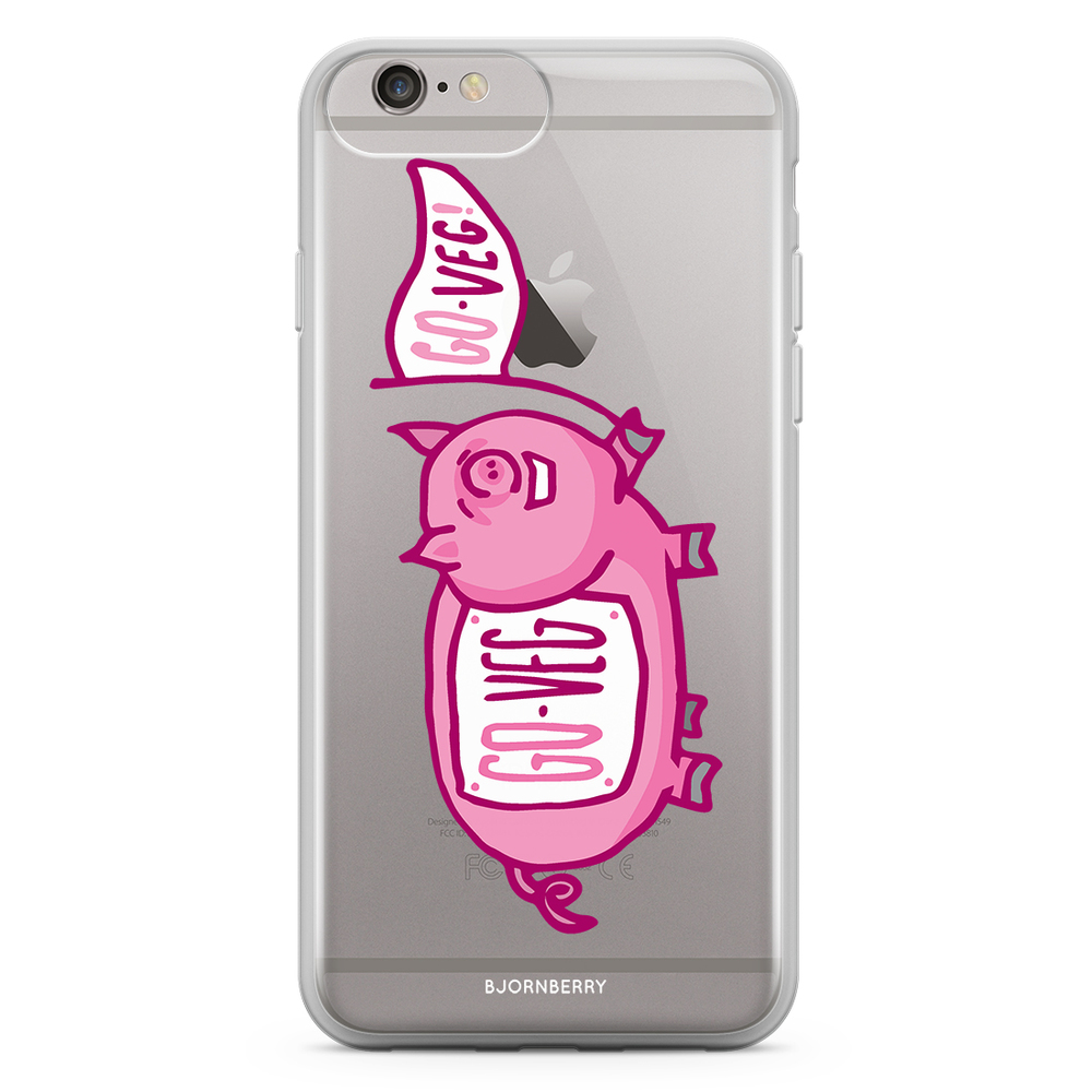 iPhone 6 Plus/6s Plus Fashion Skal - Rosa Gris
