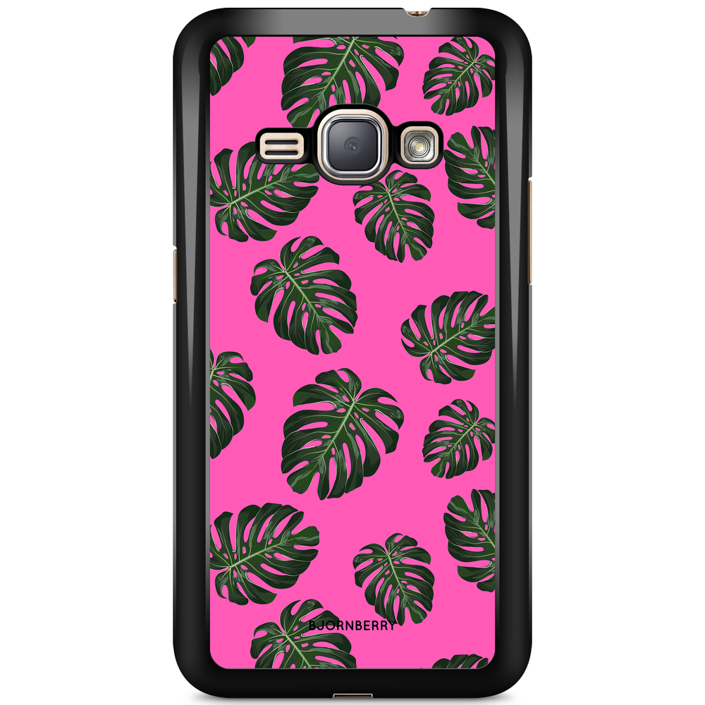 Samsung Galaxy J1 (2016) Case - Monstera Pink
