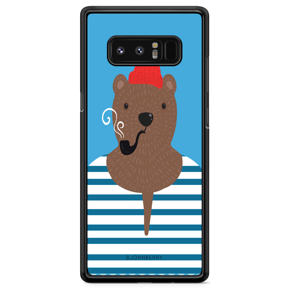 Samsung Galaxy Note 8 Case - Hipster Bear