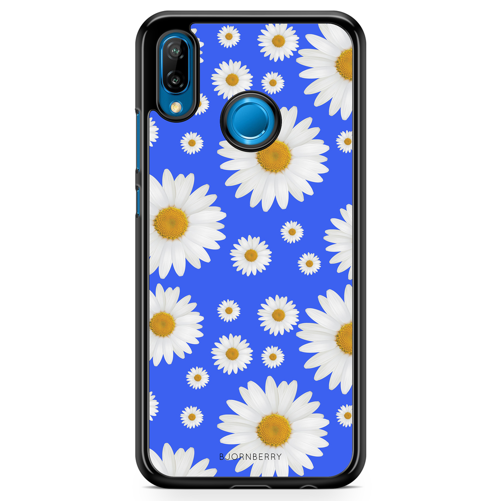 Huawei P20 Lite Case - Blue Daisy Flowers