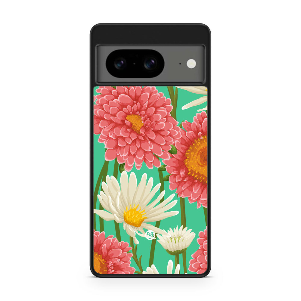 Google Pixel 8 Skal - Sömlöst Kamomill