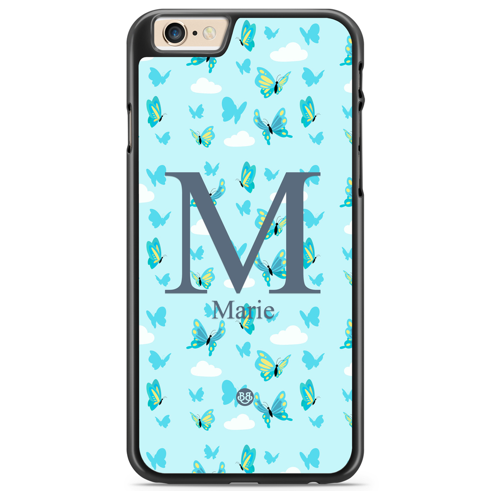 iPhone 6/6s Custom Case - AWAKEN - Butterfly Blue