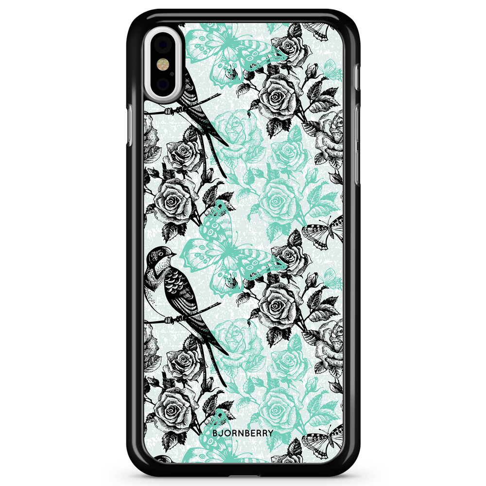 iPhone X / XS Case - Birds & Roses