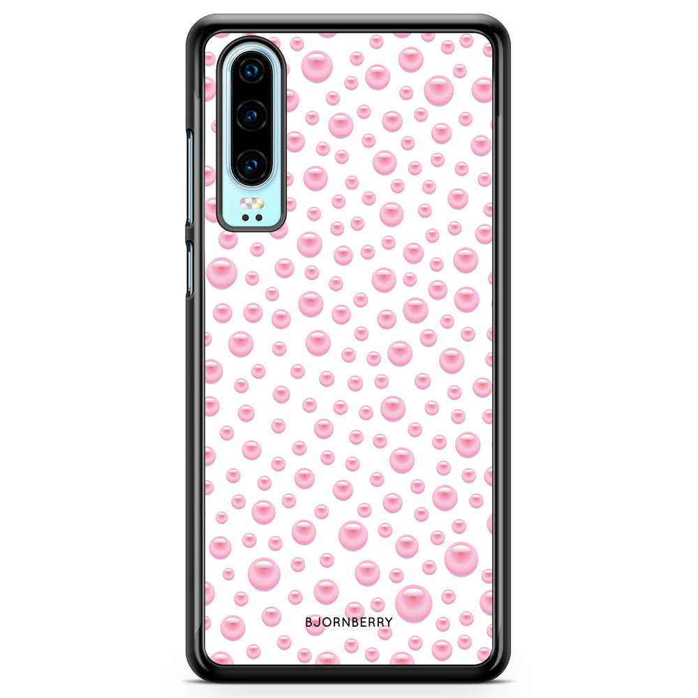 Huawei P30 Case - Pink Pearls