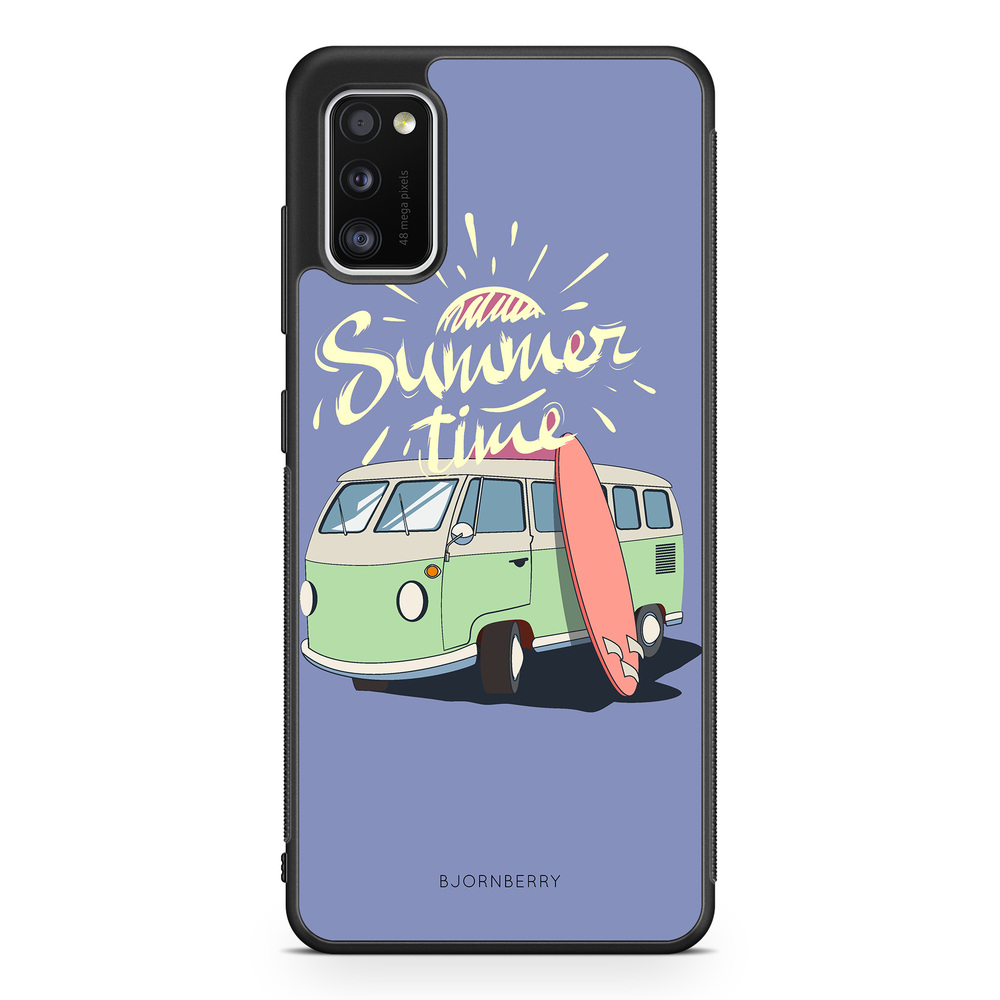 Samsung Galaxy A41 Case - Summer Van (Blue)