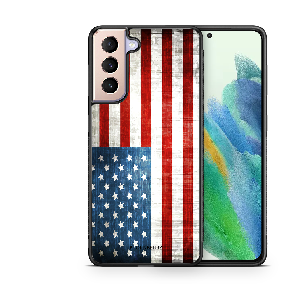 Samsung Galaxy S21 FE 5G Case - USA Flag
