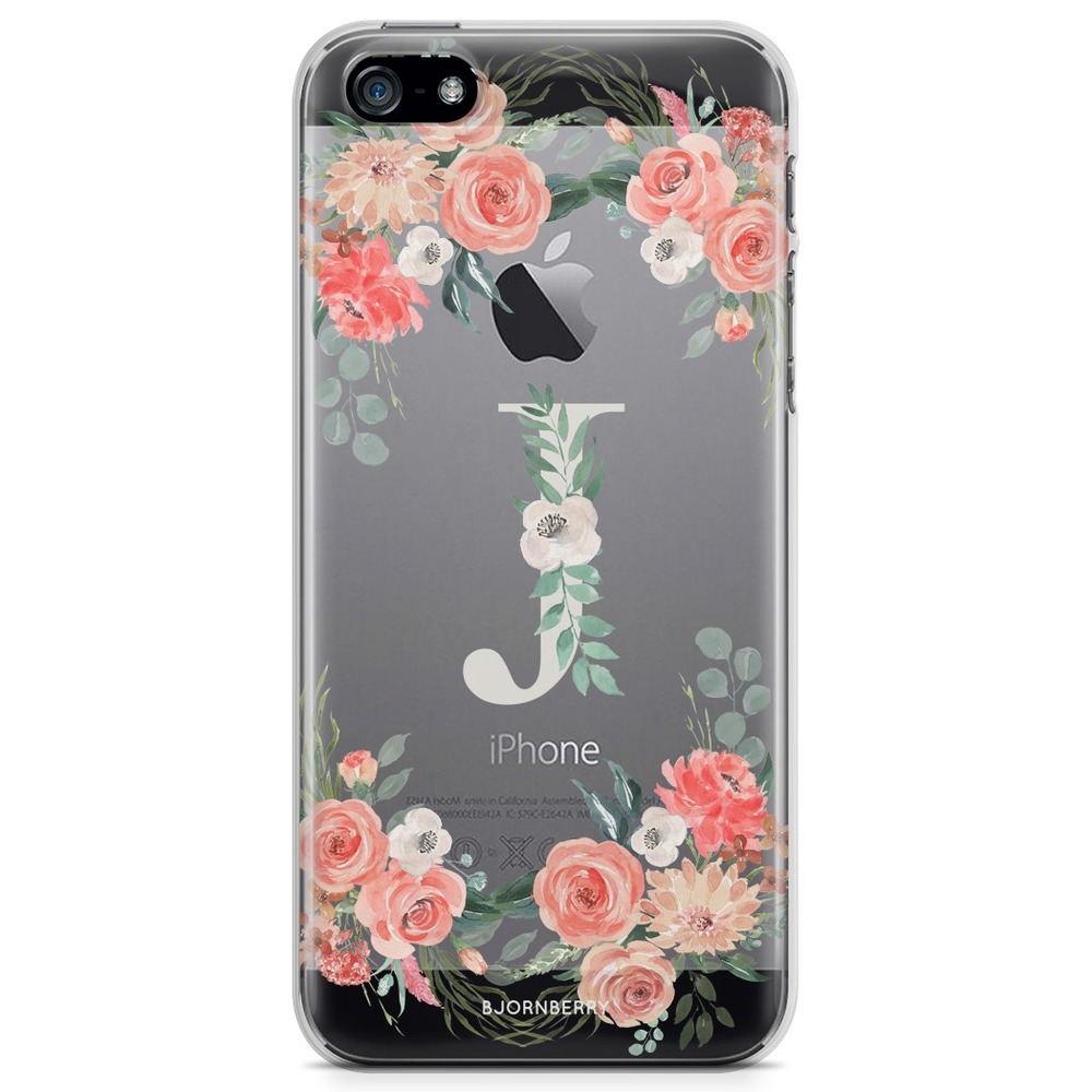 iPhone 5/5S/SE (2016) TPU Case - Monogram J