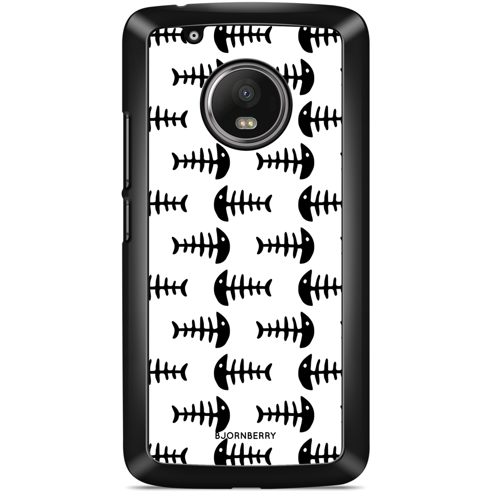 Moto G5 Plus Case - Fish Skeleton