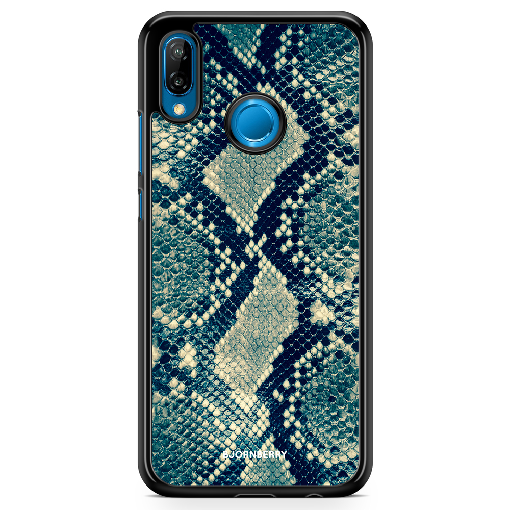 Huawei P20 Lite Case - Blue Snakeskin