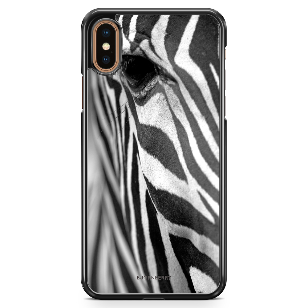 iPhone XS Max Case - Zebra Eye