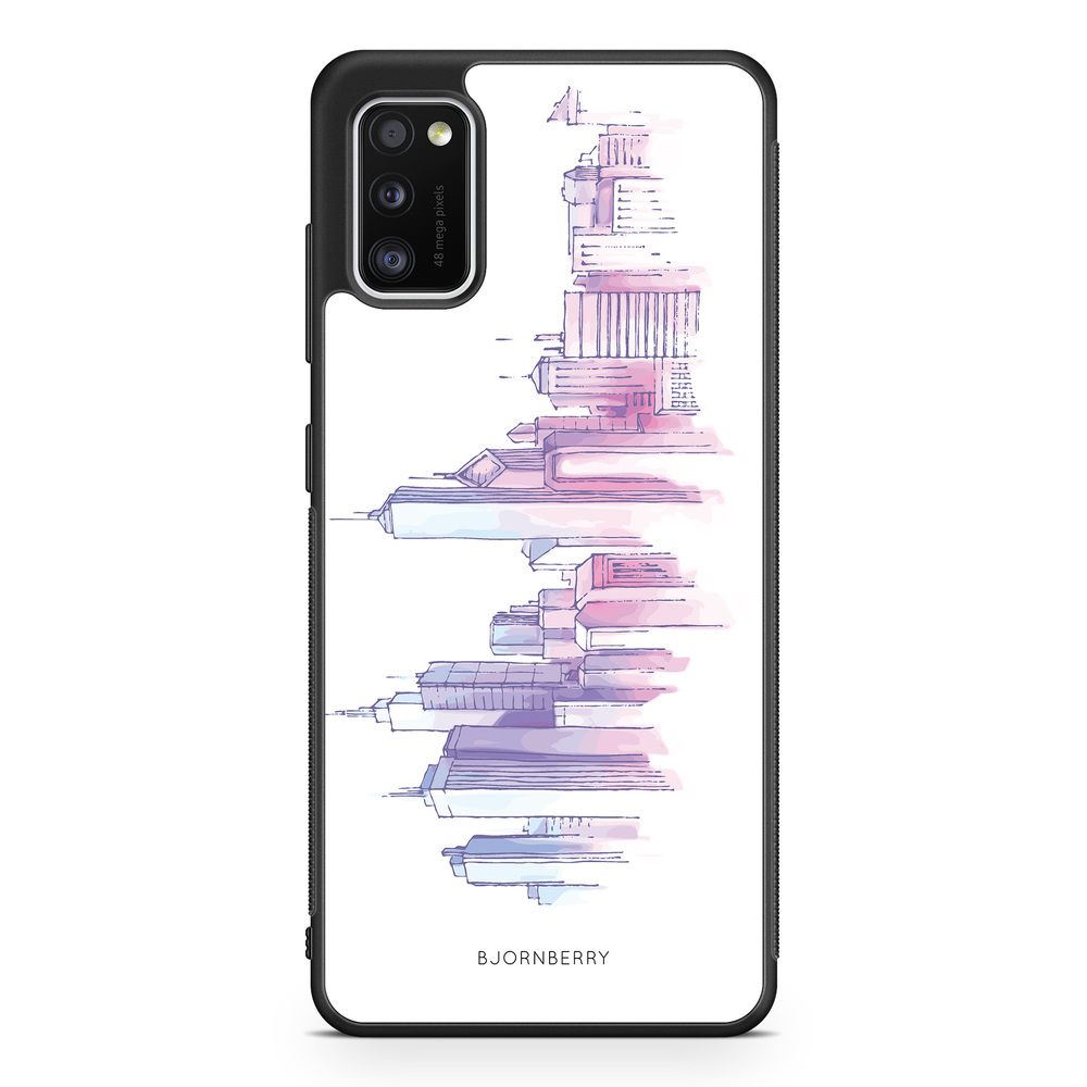 Samsung Galaxy A41 Case - Watercolor Skyline